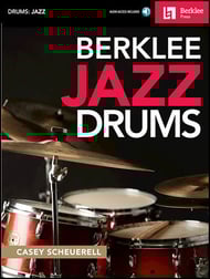 cover Berklee Jazz Drums with Online Audio Access cover